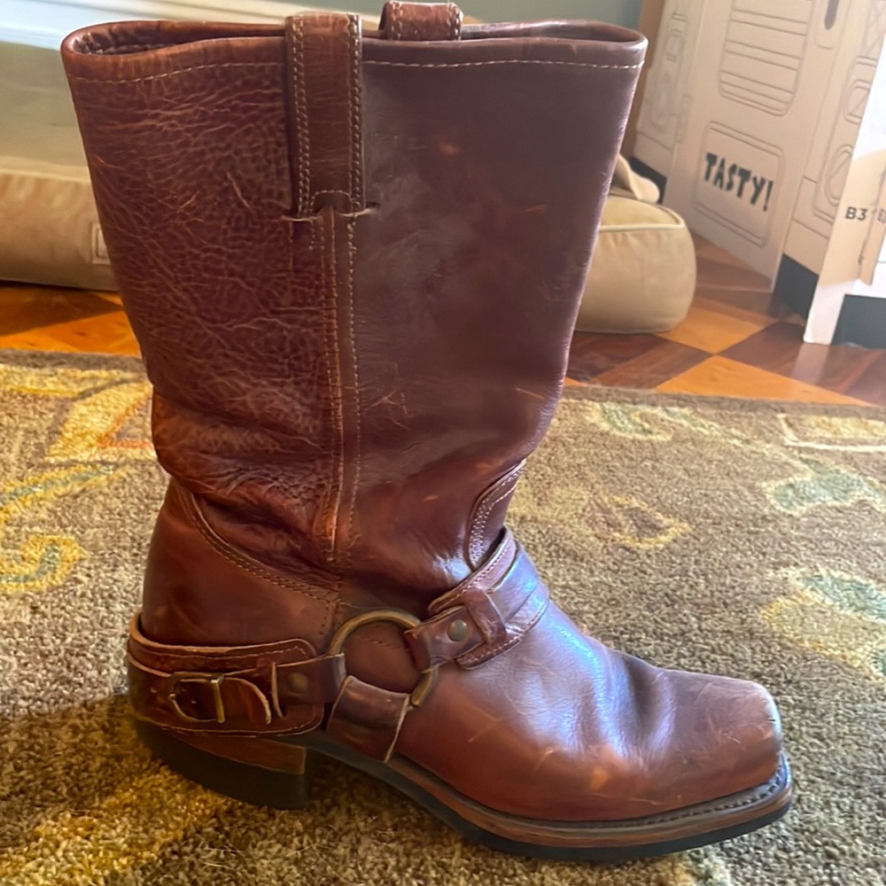 Frye Buckle Boots